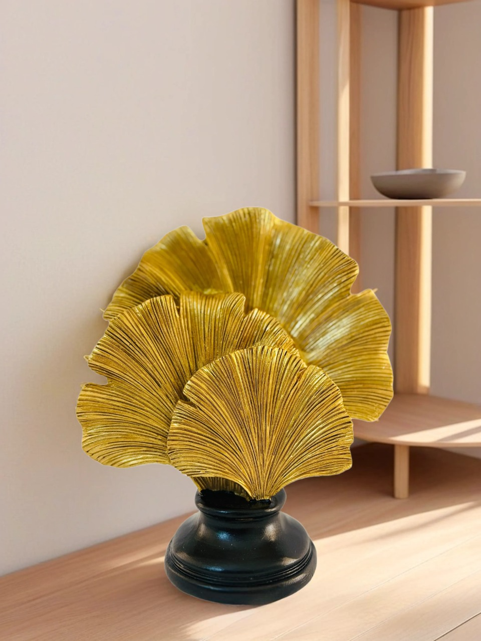 Golden Ginkgo Showpiece