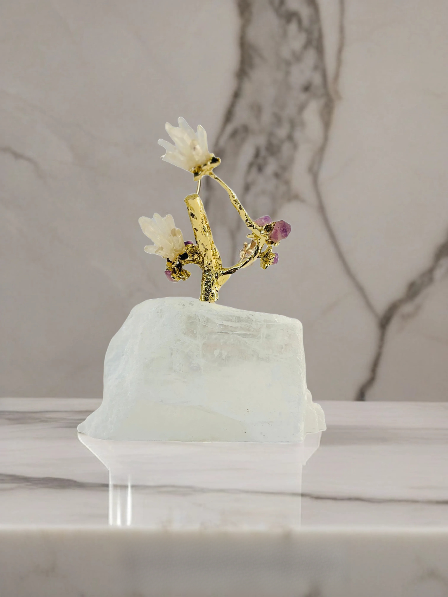 Crystal Bloom Showpiece
