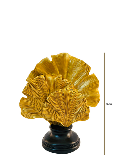 Golden Ginkgo Showpiece