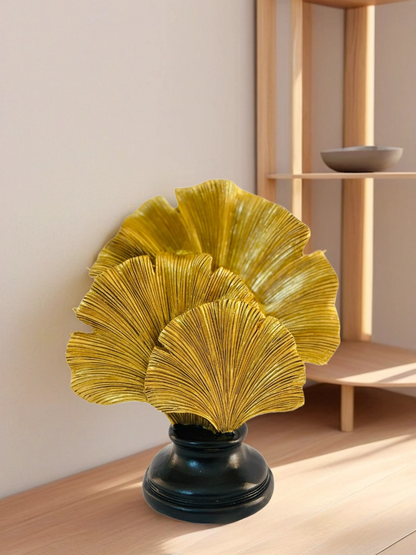 Golden Ginkgo Showpiece