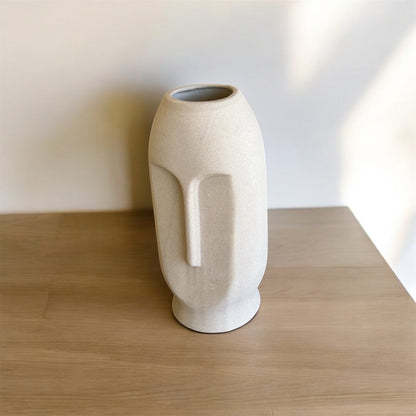 Modern Abstract Face Vase