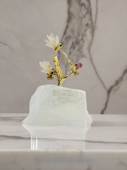 Crystal Bloom Showpiece